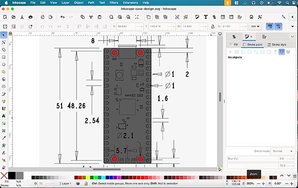 How To Design 3D-Printable Cases with Inkscape