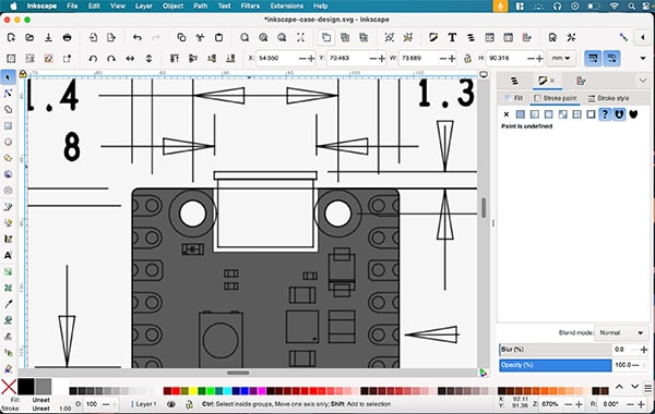 How To Design 3D-Printable Cases with Inkscape