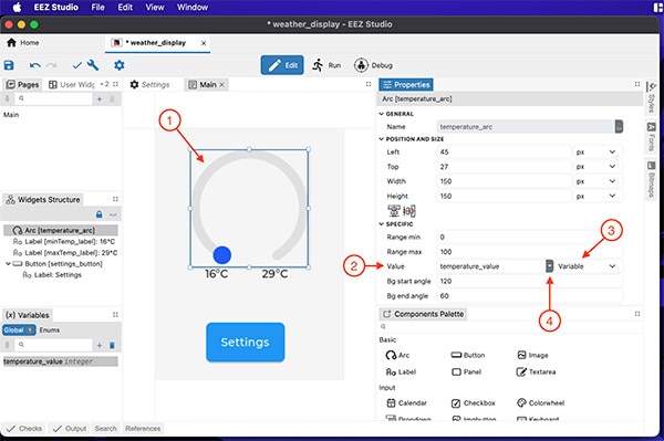 How To Get Started with Embedded UI-Design in EEZ Studio