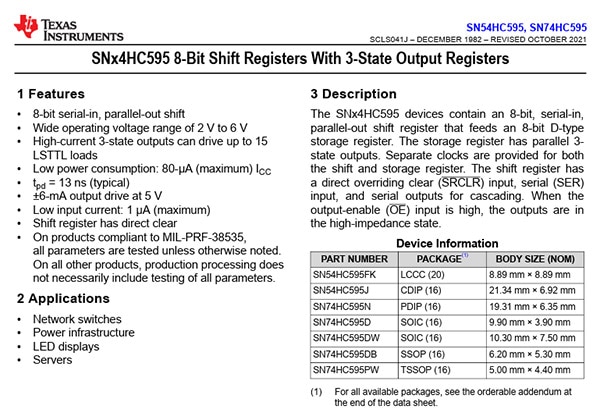 How-To: Read and Understand Technical Datasheets