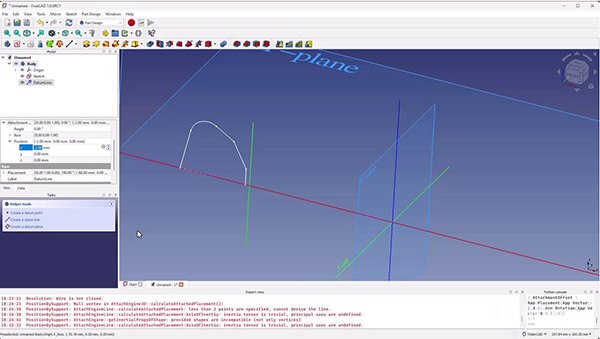 Intro to FreeCAD Part 6: Revolutions Pipes and Lofts
