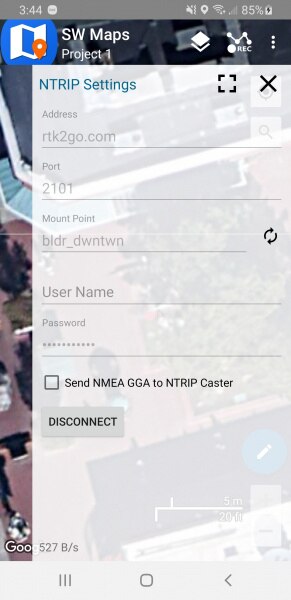 Setting up a Rover Base RTK System