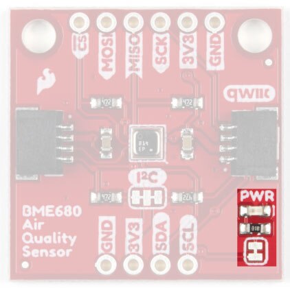 Image of SparkFun Environmental Sensor Breakout - BME68x (Qwiic) Hookup Guide