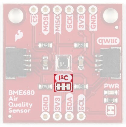 Image of SparkFun Environmental Sensor Breakout - BME68x (Qwiic) Hookup Guide