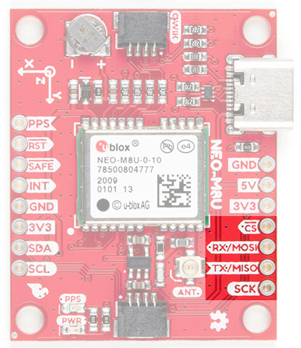 Image of SparkFun GPS Dead Reckoning NEO-M8U Hookup Guide