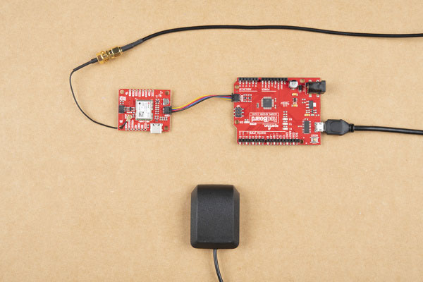 Image of SparkFun GPS Dead Reckoning NEO-M8U Hookup Guide