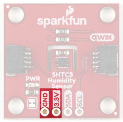 Image of SparkFun Humidity Sensor Breakout - SHTC3 (Qwiic) Hookup Guide
