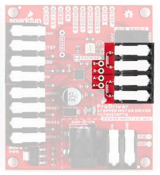 Image of SparkFun ProDriver and Mini Stepper Motor Driver Hookup Guide