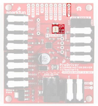 Image of SparkFun ProDriver and Mini Stepper Motor Driver Hookup Guide
