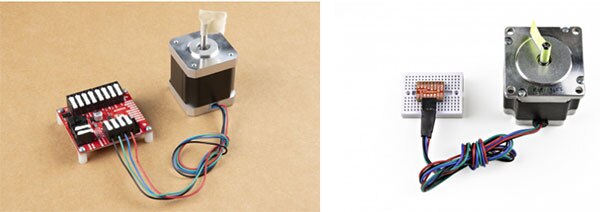 Image of SparkFun ProDriver and Mini Stepper Motor Driver Hookup Guide