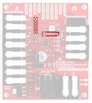 Image of SparkFun ProDriver and Mini Stepper Motor Driver Hookup Guide