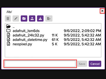 Image of CircuitPython Web Workflow Code Editor Quick Start