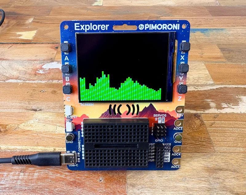 Image of Getting Started with Pimoroni Explorer