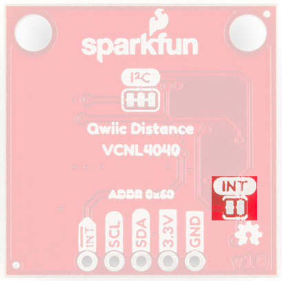 Image of Qwiic Proximity Sensor (VCNL4040) Hookup Guide