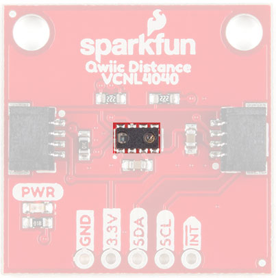 Image of Qwiic Proximity Sensor (VCNL4040) Hookup Guide