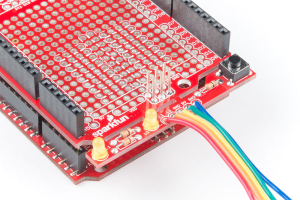 Image of SparkFun Arduino ProtoShield Hookup Guide