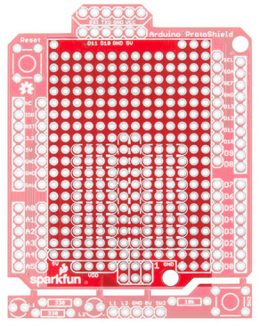 Image of SparkFun Arduino ProtoShield Hookup Guide
