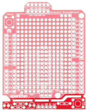 Image of SparkFun Arduino ProtoShield Hookup Guide