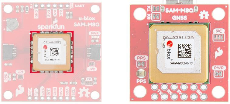 Image of SparkFun GPS Breakout (ZOE-M8Q and SAM-M8Q) Hookup Guide