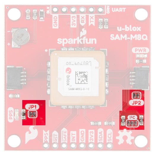 Image of SparkFun GPS Breakout (ZOE-M8Q and SAM-M8Q) Hookup Guide
