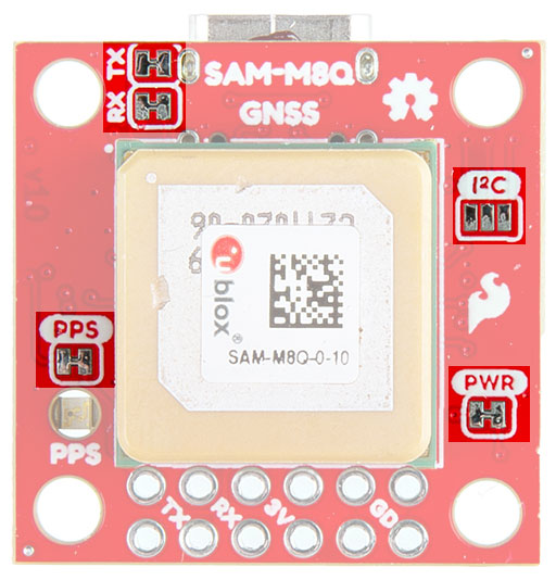 Image of SparkFun GPS Breakout (ZOE-M8Q and SAM-M8Q) Hookup Guide
