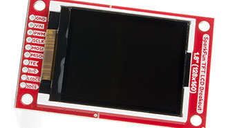 Image of  TFT LCD Breakout 1.8in 128x160 Hookup Guide