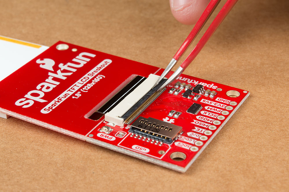 Image of TFT LCD Breakout 1.8in 128x160 Hookup Guide