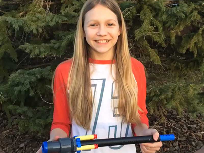 Robot Maker Girl Goes to Maker Faire NY