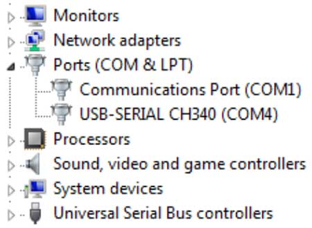 plug your Arduino into the PC and find out its COM port