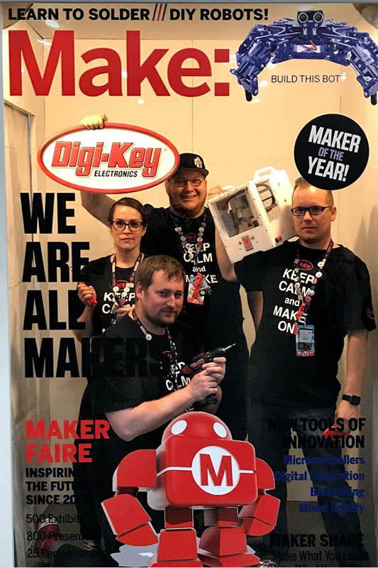 Image of Make: Magazine photo booth
