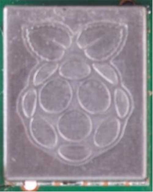 The Wi-Fi module in its metal housing