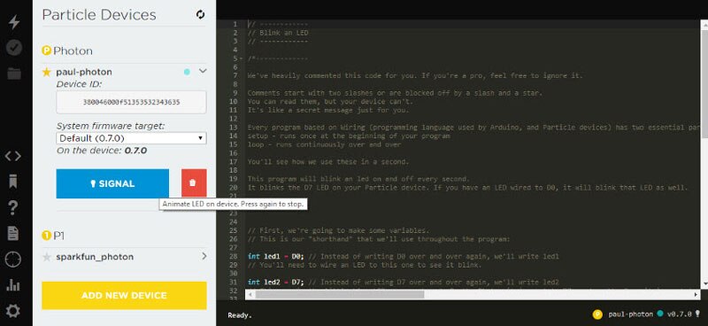 How to Setup a Photon and Program with the Pi