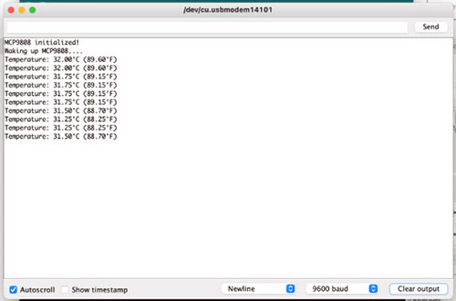 Getting Started with the MCP9808 Temperature Sensor Breakout