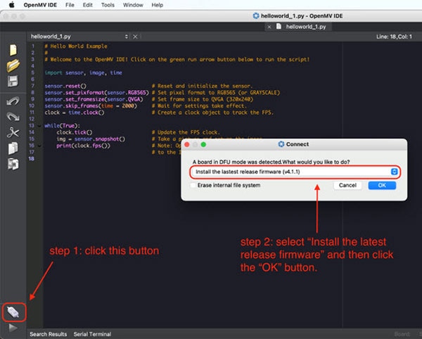 Getting Started with Python on the Arduino RP2040 Connect