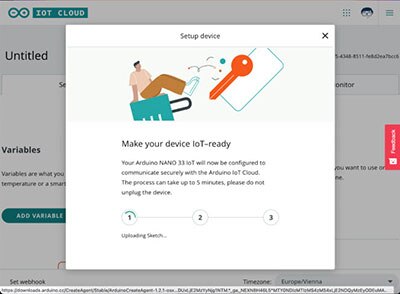 Getting Started with the Arduino IoT Cloud