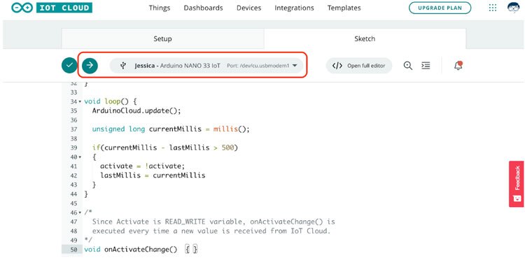 Leverage Over-the-Air Uploads with Arduino IoT Cloud