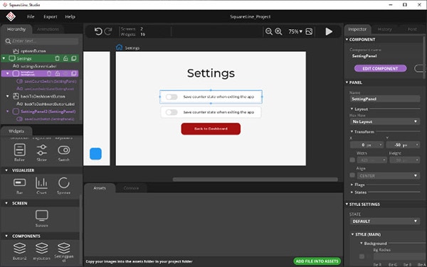 How To Design an Embedded Electronics Functional User Interface with Squareline Studio