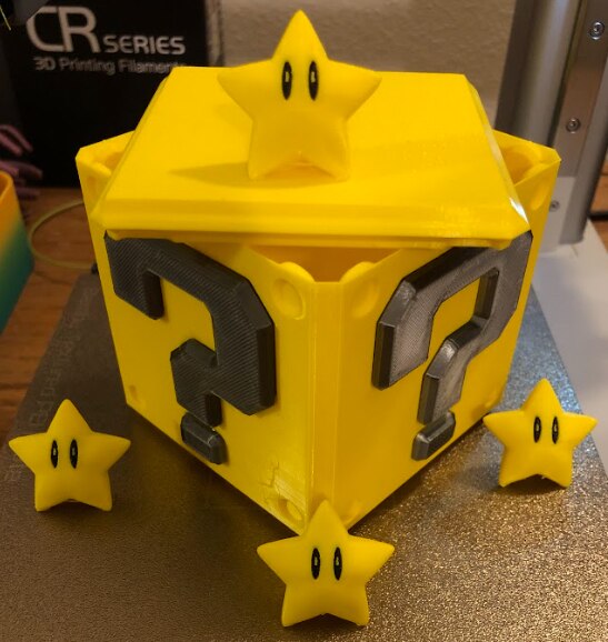 Celebrate Mario Day with 3D-Printed Super Stars!