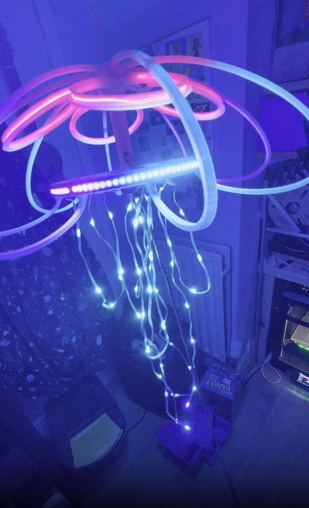 Image of Building A Swarm of Sound Reactive Jellyfish
