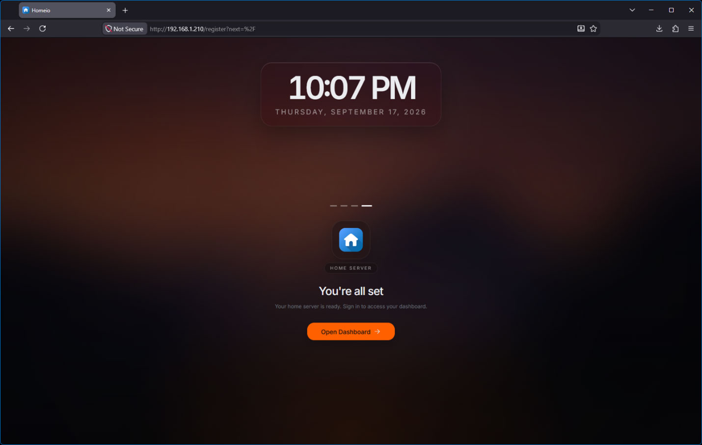 Image of Homeio: A Friendly Starting Point for Your First Home Server