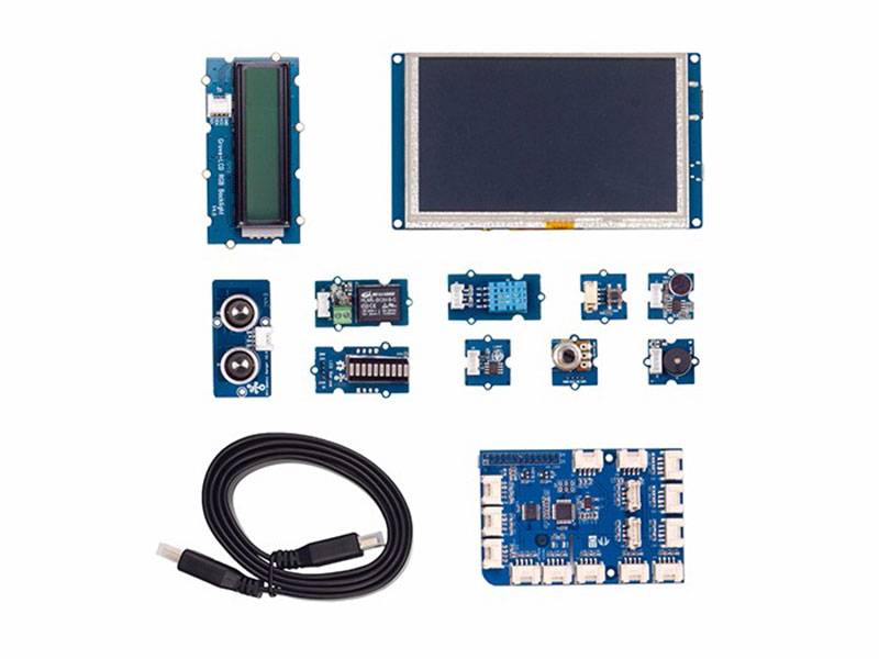 Hands on with the SeeedStudio Grove Starter Kit for IoT based on the Raspberry Pi