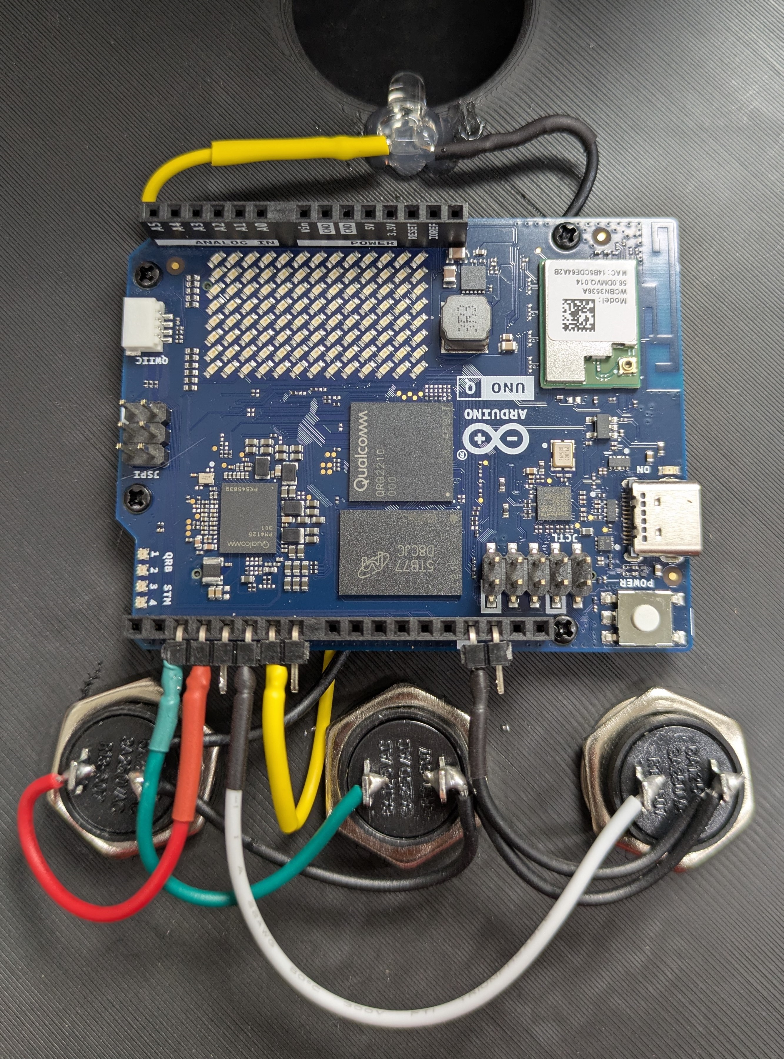 Finished soldering