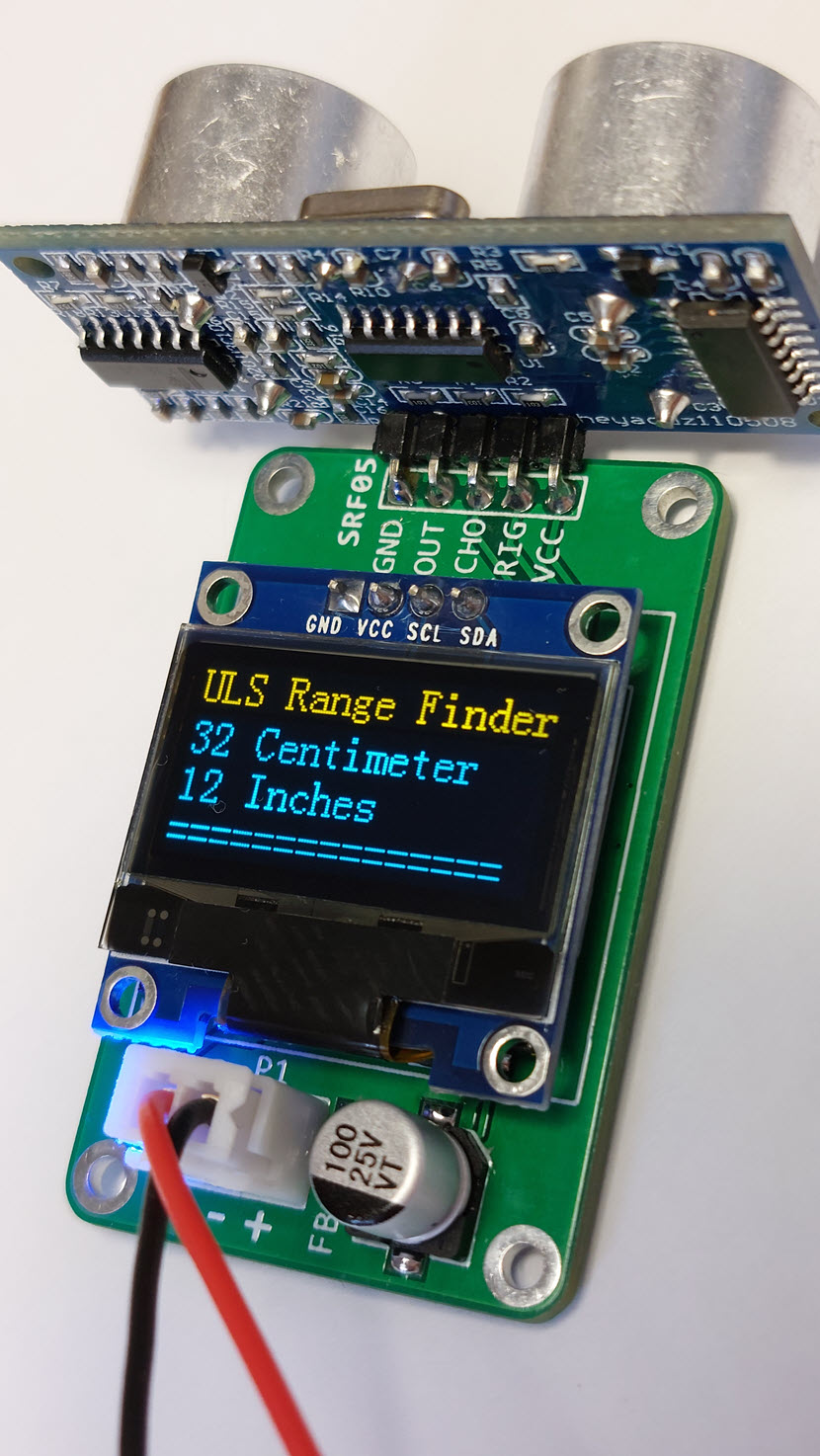 An Ultrasonic Range Finder - 12