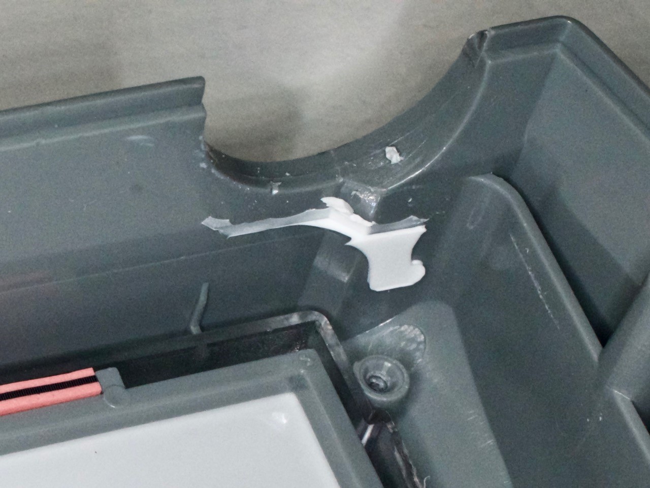 The White Sealing Adhesive
